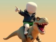 Permainan Stickman. Arena Dinosaur secara online Permainan Stickman. Arena Dinosaur secara online