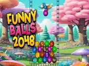 Permainan Bola Lucu 2048 secara online