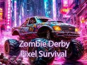 Permainan Zombie Derby Pixel Survival secara online