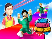 Permainan Obby Survive Parkour secara online