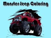 Permainan Pewarnaan monster jip secara online