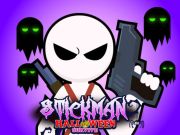 Permainan Stickman Halloween bertahan secara online