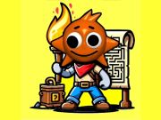 Permainan Sprunki Torches Maze secara online