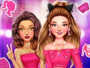 Permainan Tampilan estetika selebriti Barbiecore secara online