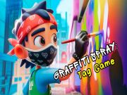 Permainan Tag grafiti: lukisan semprot secara online