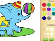 Permainan Buku mewarnai hewan sederhana untuk anak-anak secara online