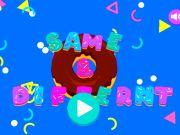 Permainan Donat yang sama & berbeda secara online