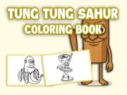 Permainan Buku mewarnai Tung Tung Sahur secara online