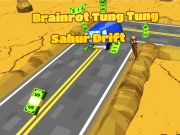 Permainan Brainrot Tung Tung Sahur Drift secara online