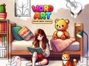 Permainan Word Art: Puzzle Buku Warna secara online