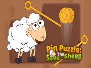 Permainan Puzzle pin simpan domba secara online