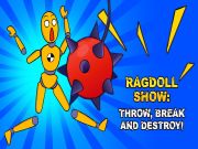 Permainan Pertunjukan Ragdoll: Lempar, hancurkan, dan hancurkan! secara online