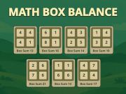 Permainan Saldo kotak matematika secara online