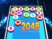 Permainan 2048 Misi Luar Angkasa secara online