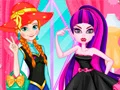 Permainan Putri vs Gadis Monster secara online