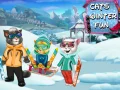Permainan Keseruan Musim Dingin untuk Kucing secara online