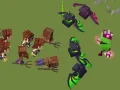 Permainan Simulator Pertempuran Fantasi Blok secara online