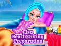 Permainan Persiapan Pergi ke Pantai Elsa secara online