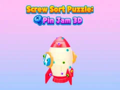 Permainan Teka-teki Sortir Sekrup: Pin Jam 3D secara online