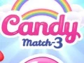 Permainan Candy Match 3 secara online