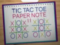 Permainan Tic Tac Toe Catatan Kertas 2 secara online