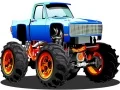 Permainan Puzzle Truk Monster secara online Permainan Puzzle Truk Monster secara online
