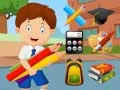 Permainan Sekolah Match 3 secara online