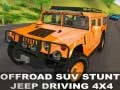 Permainan Mengemudikan Jeep SUV Offroad 4x4 secara online