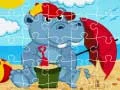 Permainan Puzzle Kuda Nil secara online Permainan Puzzle Kuda Nil secara online