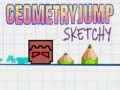 Permainan Lompatan Geometri Sketsa secara online