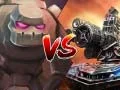 Permainan Tank vs Golem secara online