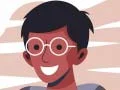 Permainan Anak Laki-Laki Dengan Kacamata: Puzzle secara online Permainan Anak Laki-Laki Dengan Kacamata: Puzzle secara online