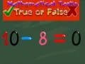 Permainan Tugas Matematika Benar atau Salah secara online