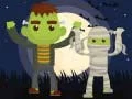 Permainan Mewarnai Vampir dan Frankenstein secara online