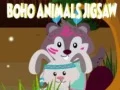 Permainan Puzzle Hewan Boho secara online