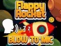 Permainan Roket Flappy Dengan Tiupan secara online
