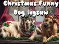 Permainan Puzzle Anjing Lucu Natal secara online