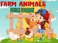 Permainan Tantangan Puzzels Hewan Pertanian secara online