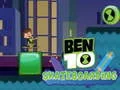 Permainan Ben 10 Bermain Skateboard secara online