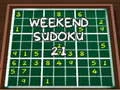 Permainan Sudoku Akhir Pekan 21 secara online Permainan Sudoku Akhir Pekan 21 secara online