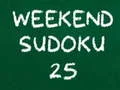 Permainan Sudoku Akhir Pekan 25 secara online Permainan Sudoku Akhir Pekan 25 secara online