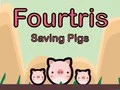 Permainan Fourtris: Menyelamatkan Babi secara online