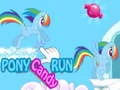 Permainan Lari Permen Pony secara online