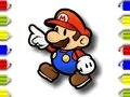 Permainan Kembali ke Sekolah: Mewarnai Mario secara online