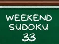 Permainan Sudoku Akhir Pekan 33 secara online Permainan Sudoku Akhir Pekan 33 secara online