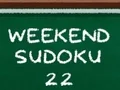 Permainan Sudoku Akhir Pekan 22 secara online Permainan Sudoku Akhir Pekan 22 secara online