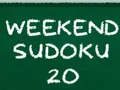 Permainan Sudoku Akhir Pekan 20 secara online Permainan Sudoku Akhir Pekan 20 secara online