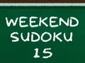 Permainan Sudoku Akhir Pekan 15 secara online Permainan Sudoku Akhir Pekan 15 secara online