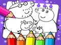 Permainan Buku Mewarnai Peppa Pig secara online Permainan Buku Mewarnai Peppa Pig secara online