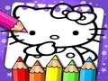 Permainan Buku Mewarnai Hello Kitty secara online
